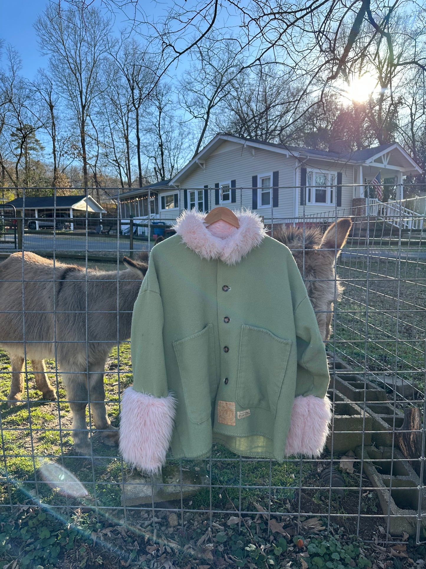 Upcycled Vintage Upcycled Wool Coat