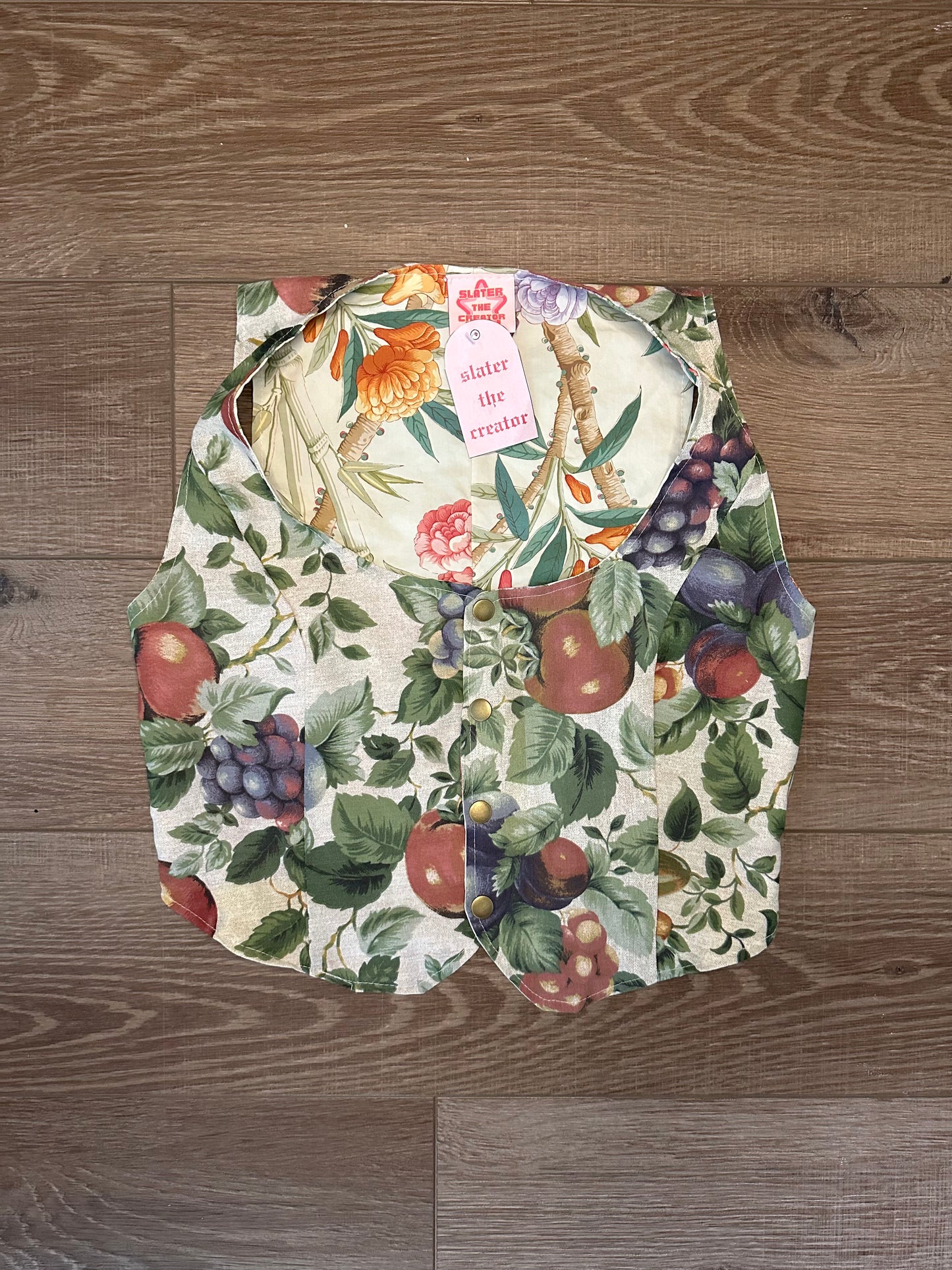 Upcycled Fruit Vest