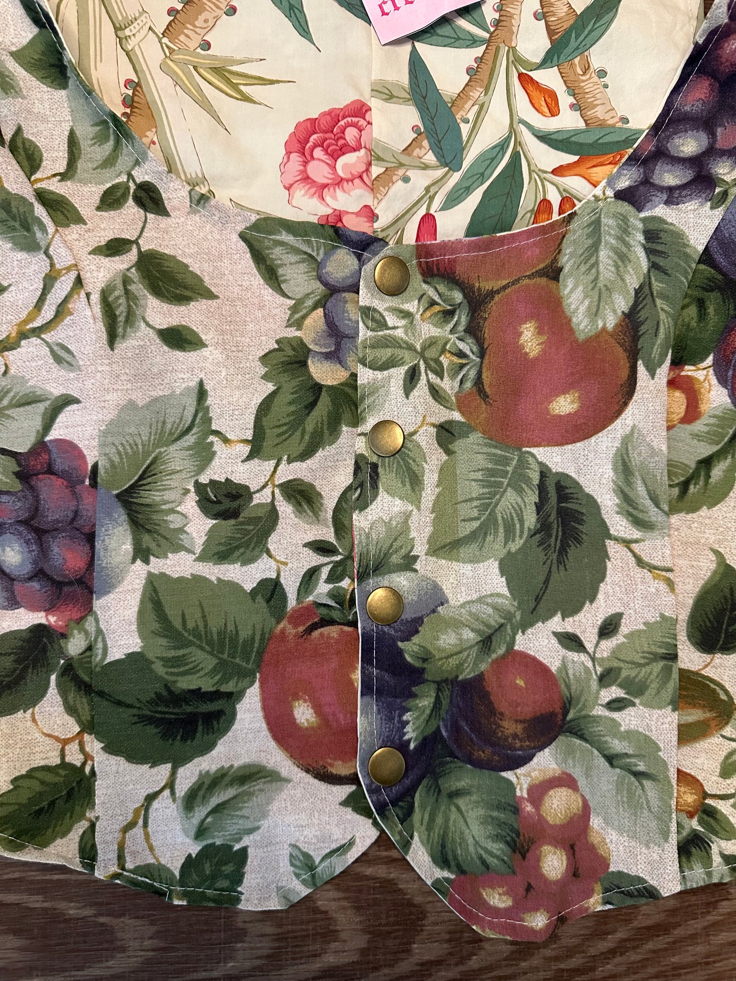 Upcycled Fruit Vest