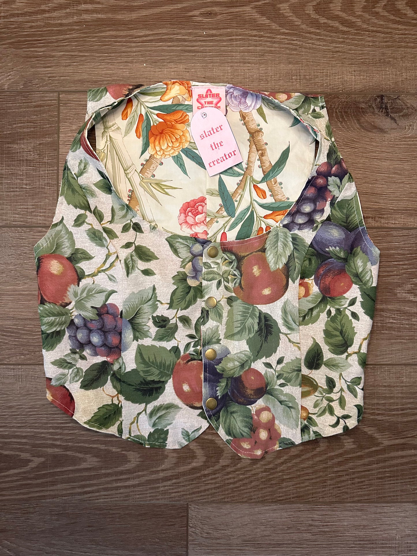 Upcycled Fruit Vest