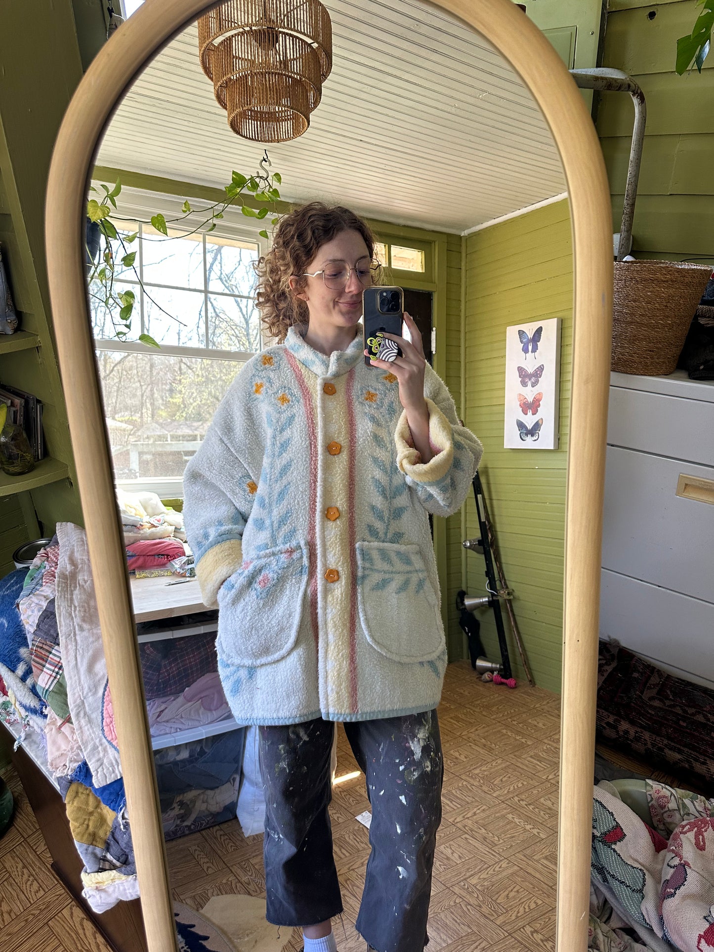 honk honk goose blanket coat