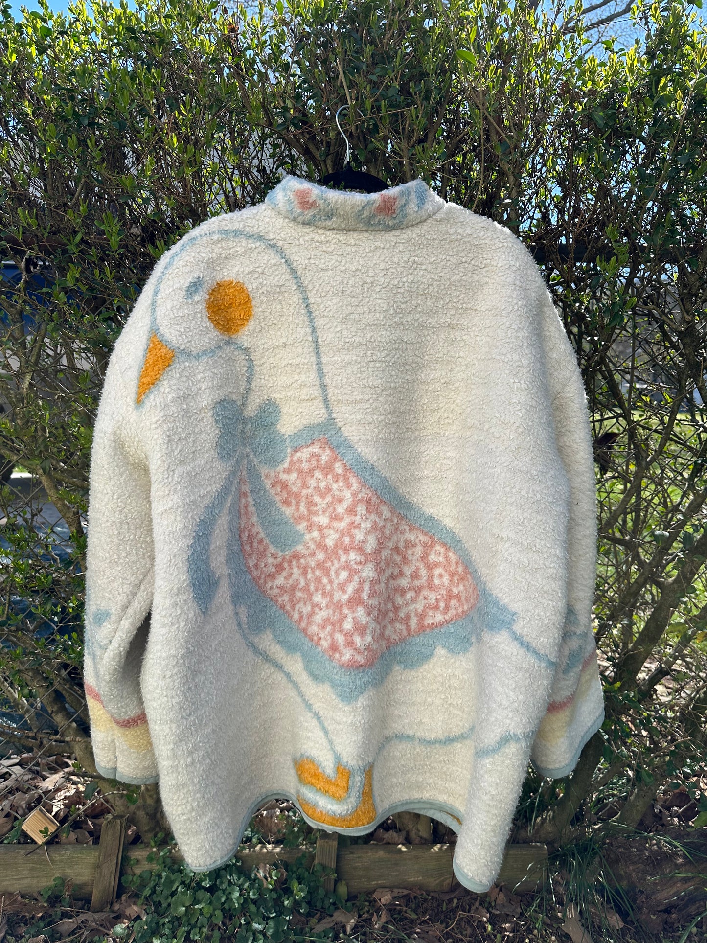 honk honk goose blanket coat
