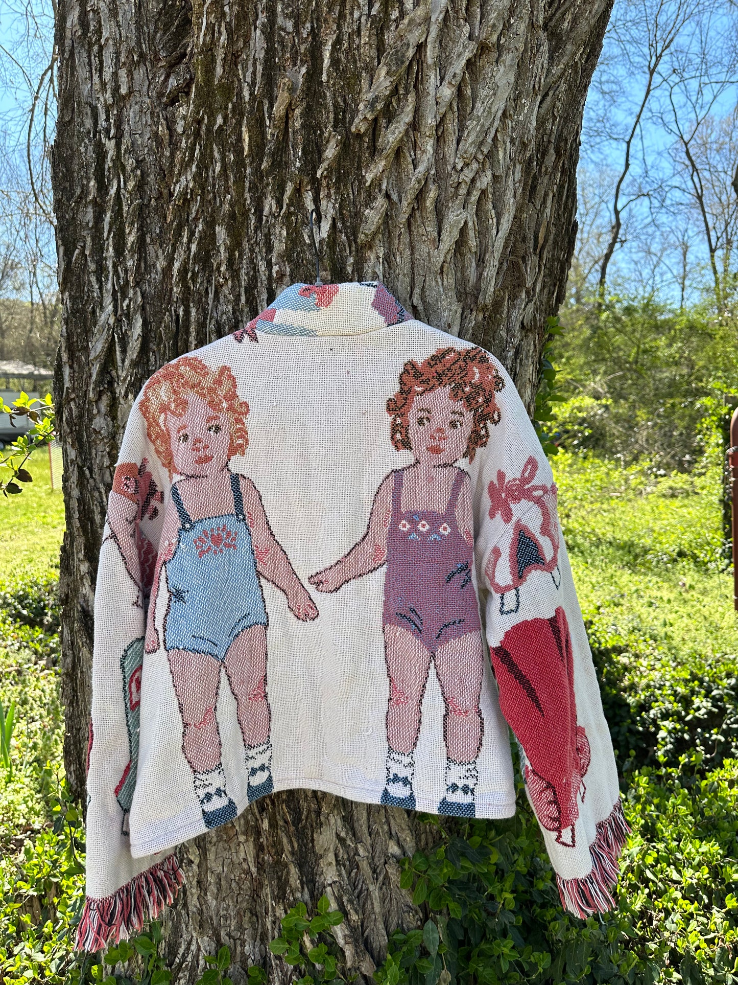paper dolls blanket coat