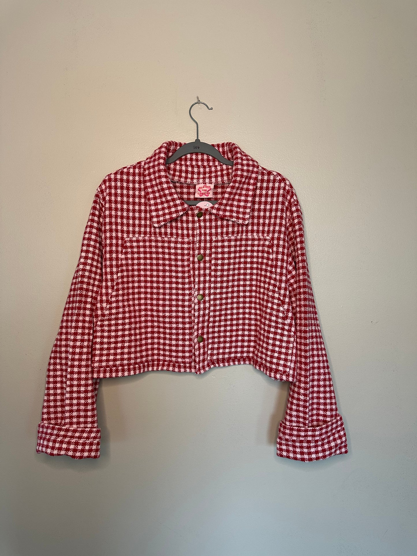 Upcycled Vintage Ralph Lauren Gingham Coat