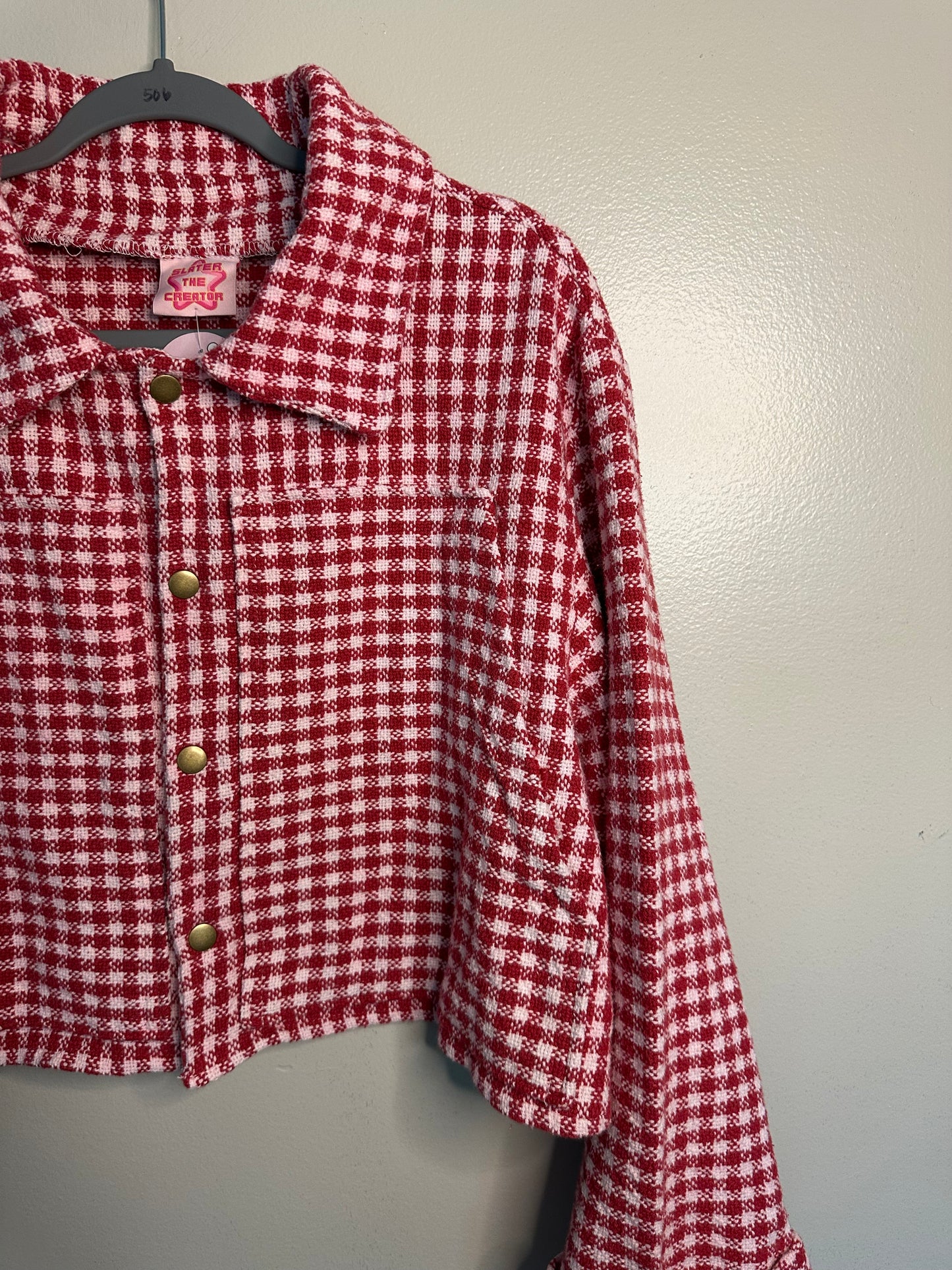 Upcycled Vintage Ralph Lauren Gingham Coat