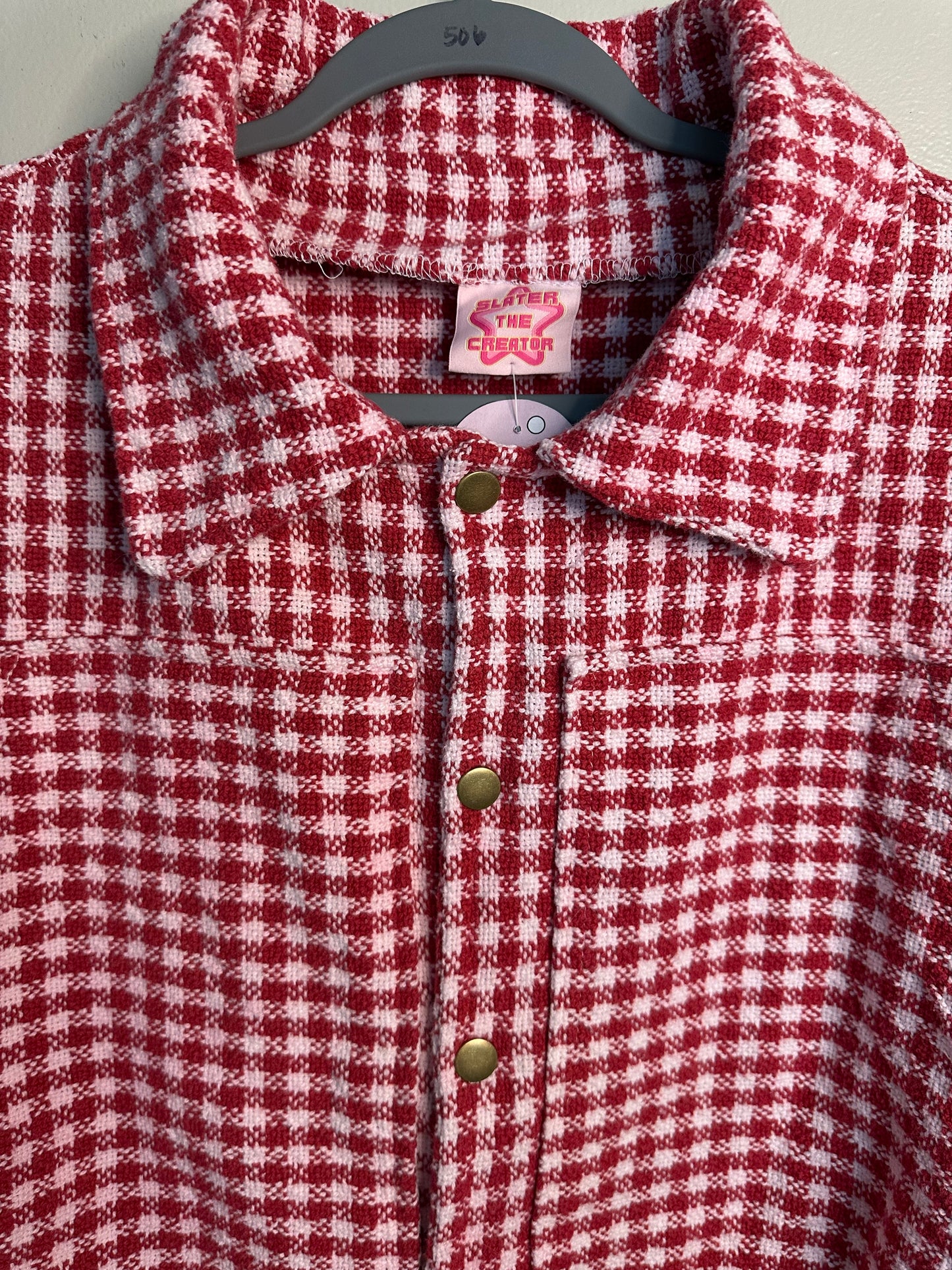 Upcycled Vintage Ralph Lauren Gingham Coat