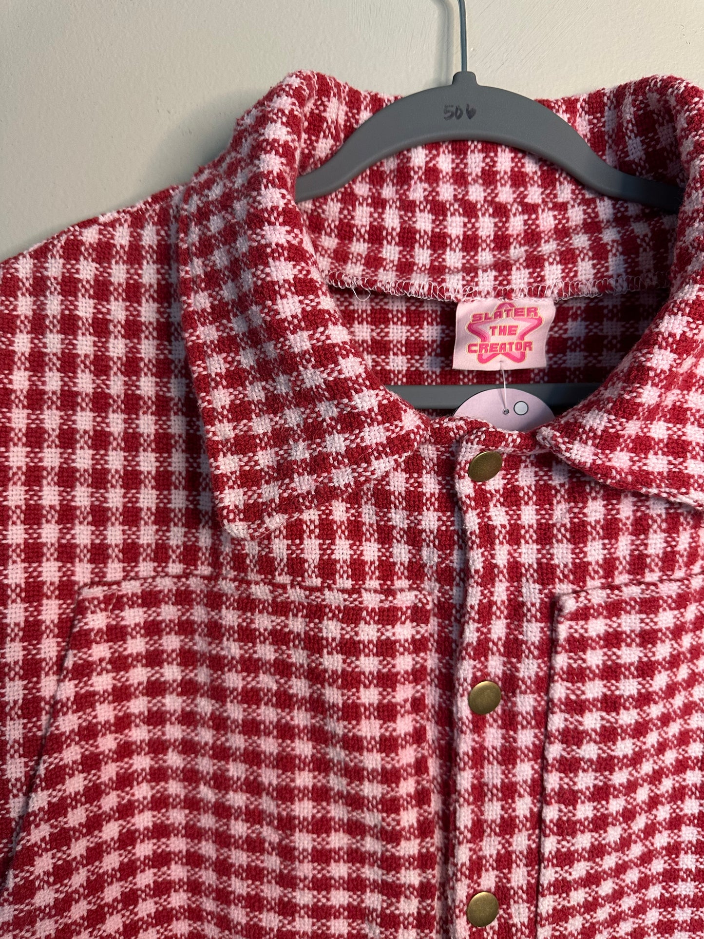 Upcycled Vintage Ralph Lauren Gingham Coat