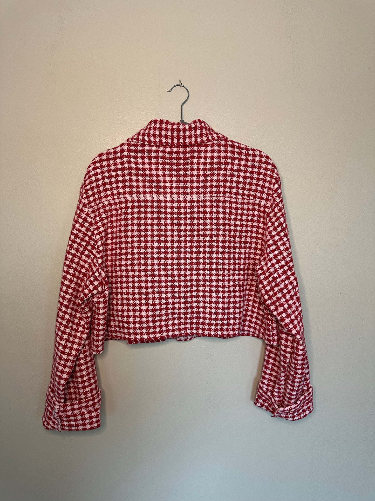 Upcycled Vintage Ralph Lauren Gingham Coat
