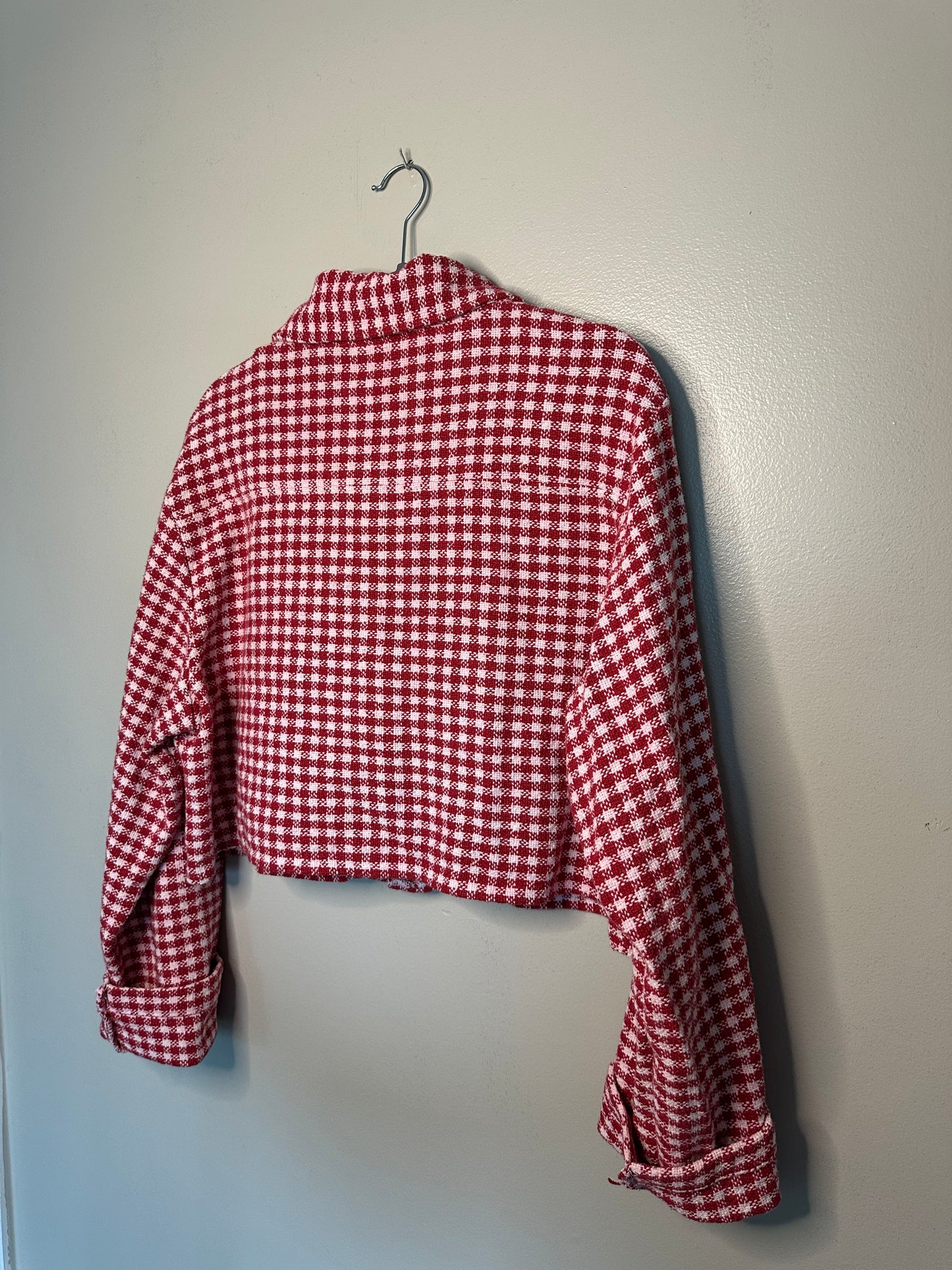 Upcycled Vintage Ralph Lauren Gingham Coat