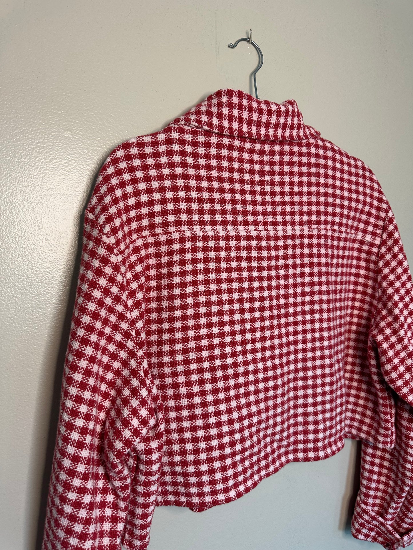 Upcycled Vintage Ralph Lauren Gingham Coat