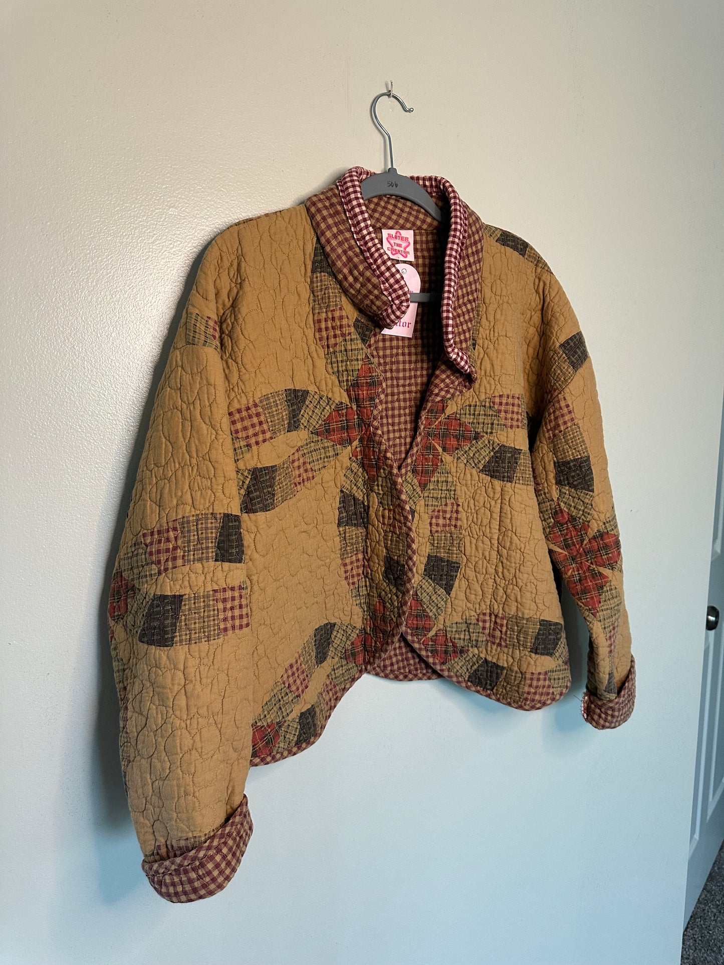 Upcycled Vintage Lil'd Dolly's Quilt Coat