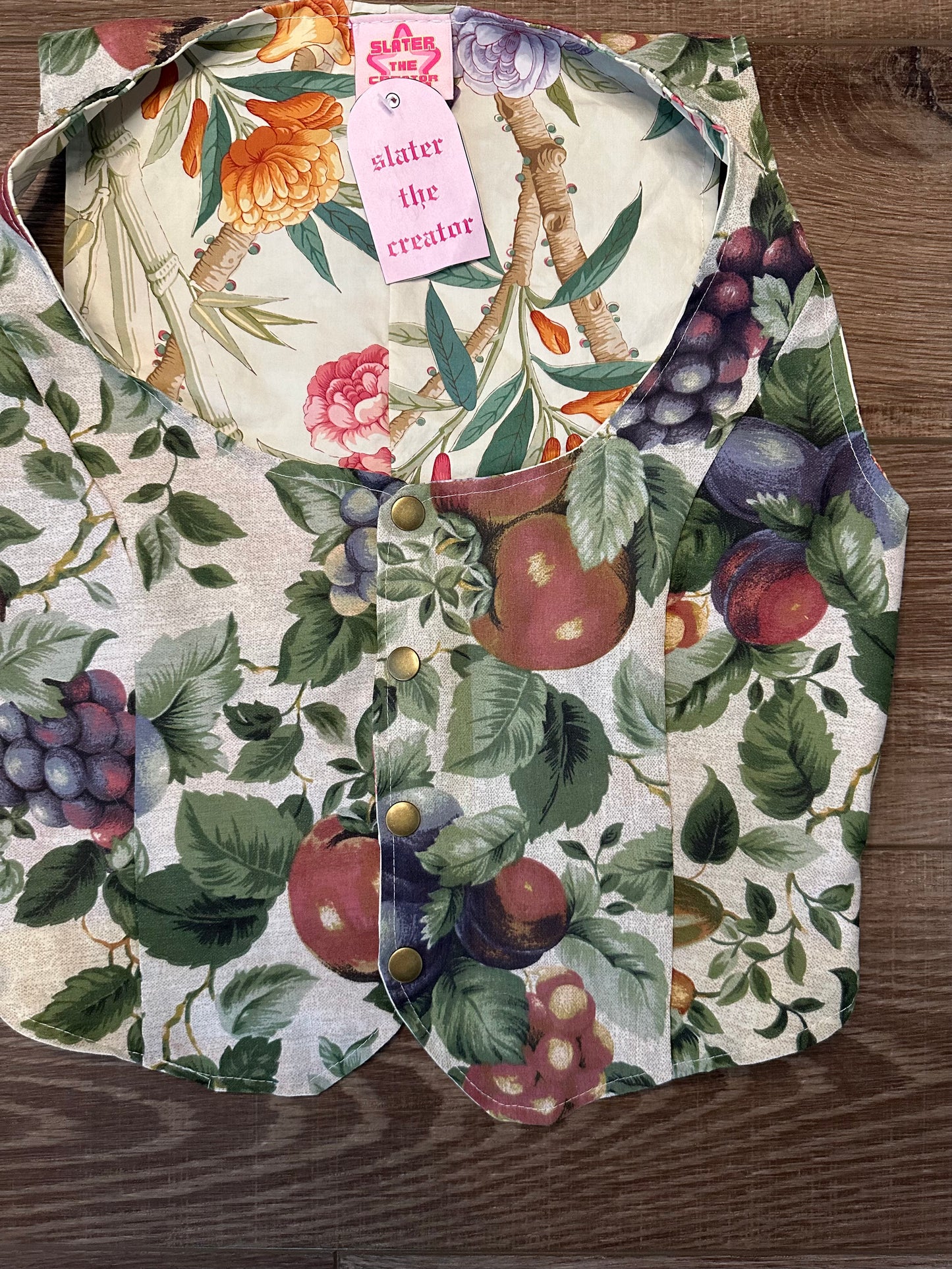 Upcycled Fruit Vest
