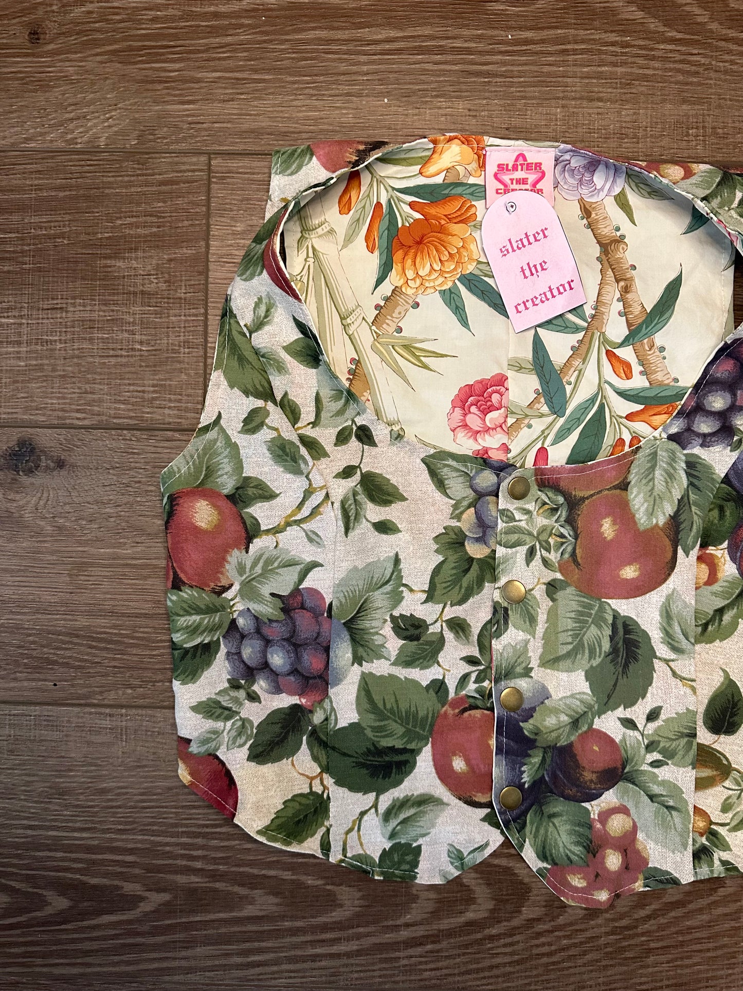 Upcycled Fruit Vest