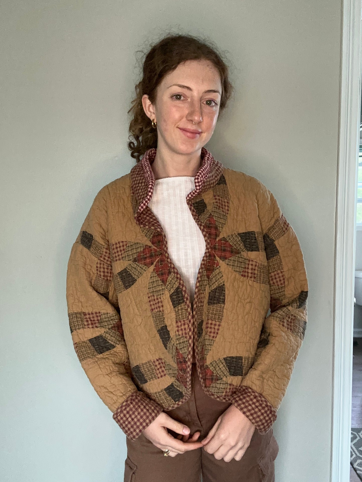 Upcycled Vintage Lil'd Dolly's Quilt Coat