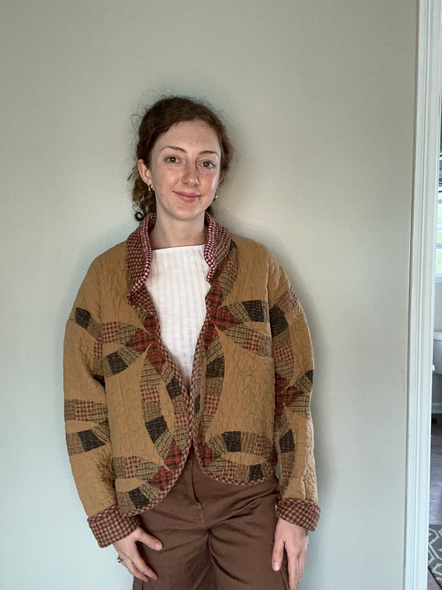 Upcycled Vintage Lil'd Dolly's Quilt Coat