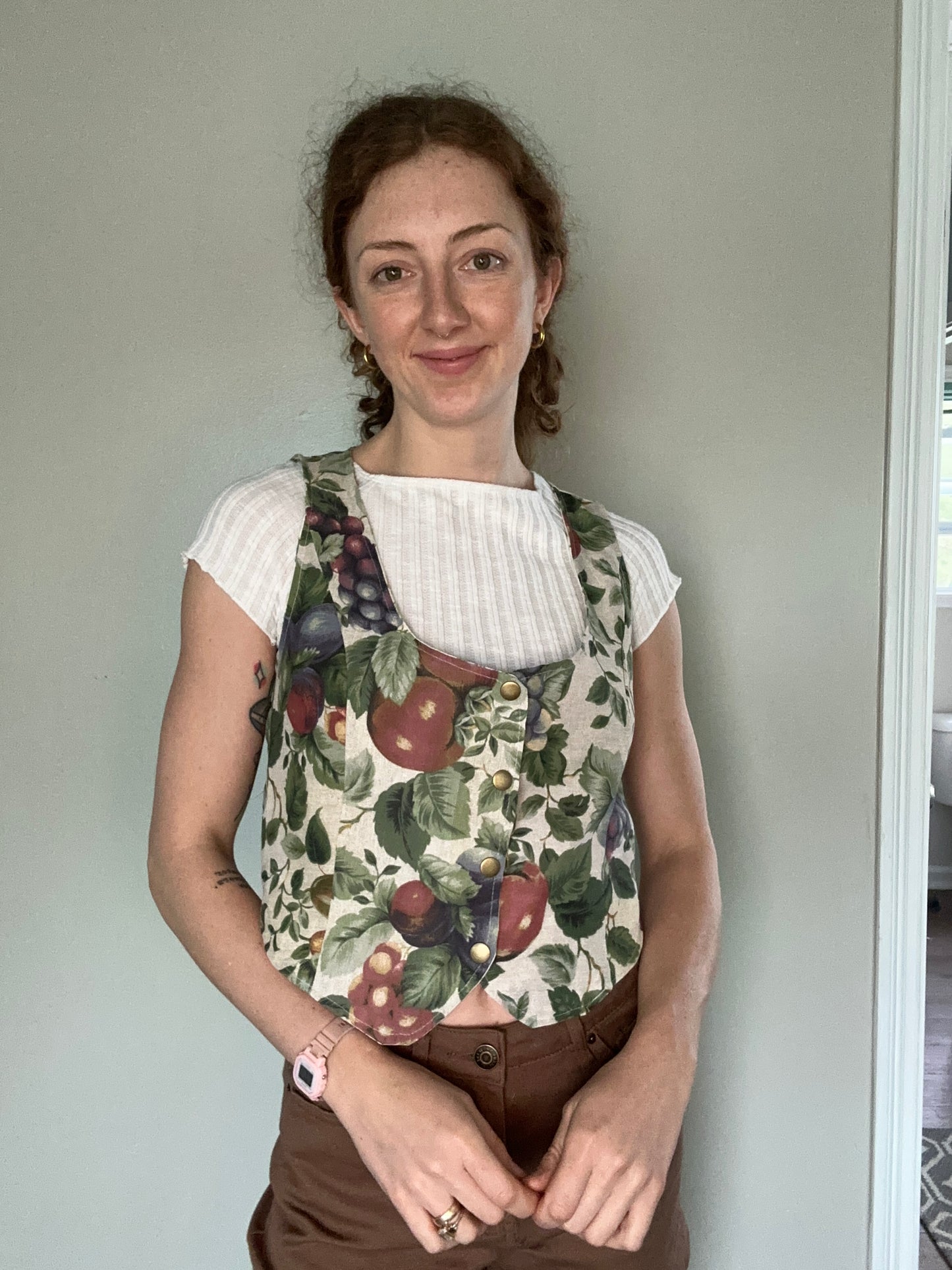 Upcycled Fruit Vest